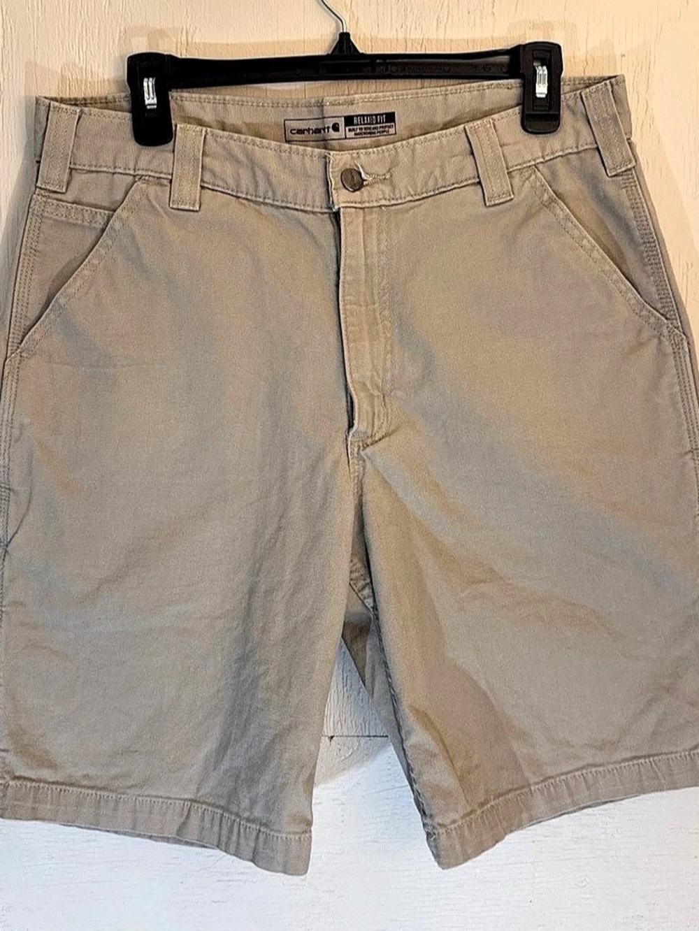 Carhartt Relaxed Fit Cargo Shorts Cargo Shorts Gray Waist 33